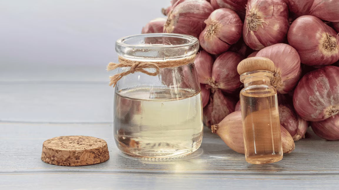 100% Pure Onion Hair Oil (120 ml) โ Natural Hair Growth & Scalp Care